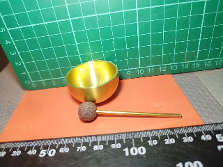迷你黃銅頌缽