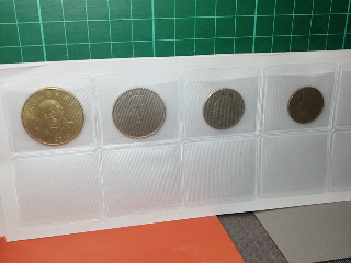金屬硬幣/PVC收納頁
