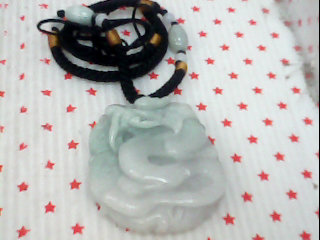 冰種玉祥龍獻瑞項鍊