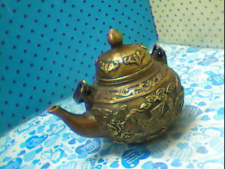 銅茶壺擺飾