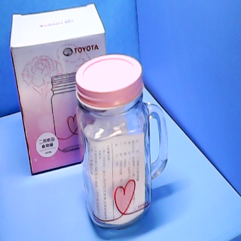 全新玻璃食物罐