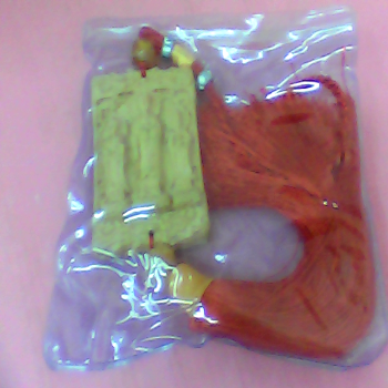 三寶佛崖柏平安掛飾