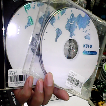 DVD-R空白燒錄片2入