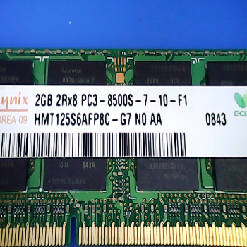 2GB 2Rx8 PC3-8500S