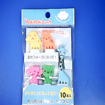 動物造型叉子-10入