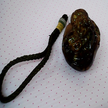 海柳壽翁閃花掛飾