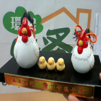 幸福平安 起家雞 擺飾